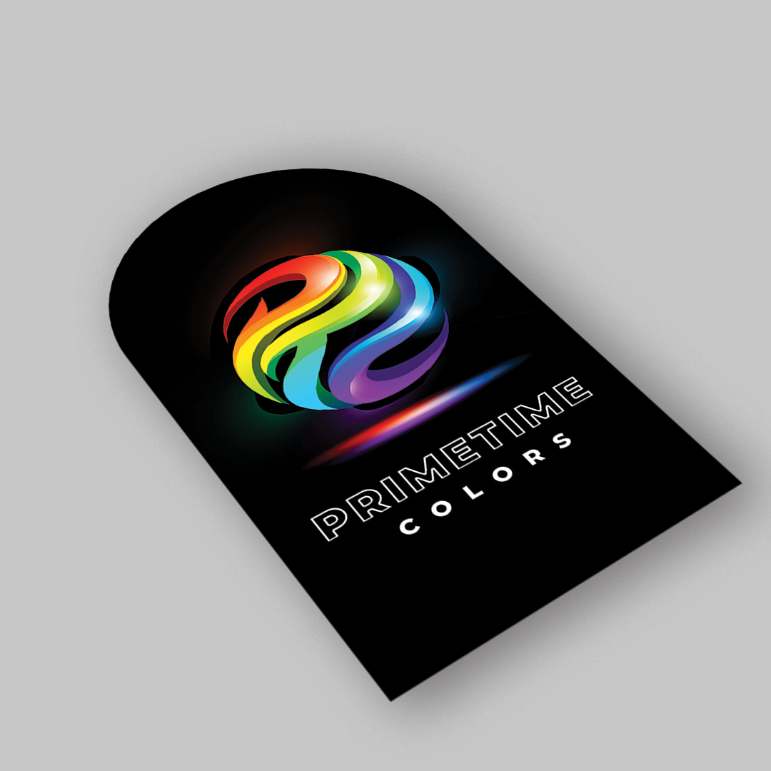 Sticker Printing: Half Circle